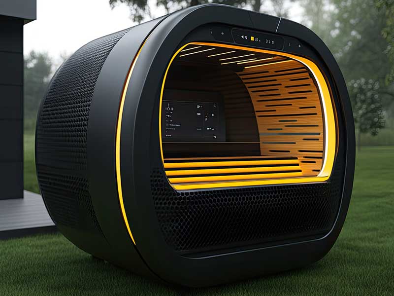 Sauna Pod in Malibu Colony