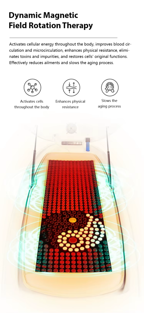 At-home infrared sauna pod with chromotherapy — Rejuvatec